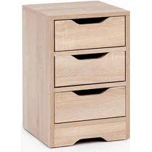 Wohnling Nachtschrank WL5.705 31 x 49 x 31 cm Beige