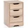 Wohnling Nachtschrank WL5.705 31 x 49 x 31 cm Beige