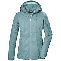 KILLTEC Damen Funktionsjacke KOS 121 WMN SFTSHLL JCKT GRPHI, Größe 42, in Grün aqua,