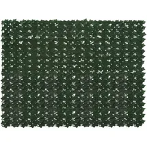 vidaXL Balkonverkleidung 200 x 150 cm Dunkelgrün Polyethylen 2 St.