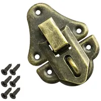 HMF 6495 Vintage Spannverschluss mit Schlossöse 35 x 50