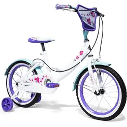 Huffy Creme Soda 16 Zoll Fahrrad. Weiss WEISS|violett 16