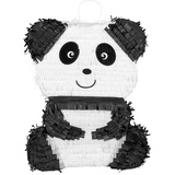 Boland 30960 - Pinata Panda, Größe 50 x 38 x 10 cm, schwarz-weißer Bär, Geburtstag, Dekoration, Party-Spiel, Geschenk