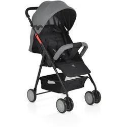 Moni Kinderwagen, Buggy Capri klappbar, Sicherheitsgurt, Rückenlehne verstellbar grau