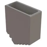 PROTEC.class PGHPS Gummifuß f. Holz-Spros-Stehl 4St