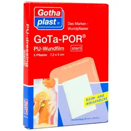 Gothaplast Verbandpflasterfabrik GmbH Gota-Por PU Wundfilm sterile Pflaster 7,2 x 5 cm 1 St.