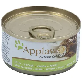 Applaws Katze Dose Kitten Hühnchen, 70 g) (Menge: 24 x