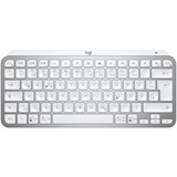 Logitech MX Keys Mini for Business Pale Gray, weiß/grau, LEDs weiß, Logi Bolt, USB/Bluetooth, DE (920-010598)