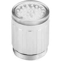 Fydun LED Licht Wasserhahn 3-Farben Temperaturfühler Farbwechsel LED Wasser Wasserhahn für Küche, Bad, Bad Becken, Waschbecken