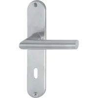 HOPPE Langschildgarnitur Ams.E1400Z/302 VA F69 OB 72mm