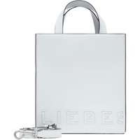 Liebeskind Berlin Kurzgriff Tasche PAPER Bag LOGO CARTER«, S offwhite