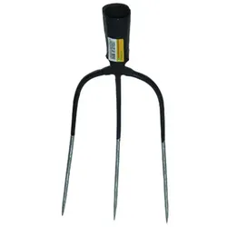 Victoria Streugabel, Breite: 20 cm, silberfarben/schwarz, Stahl - silberfarben | schwarz
