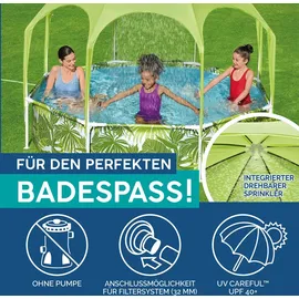 BESTWAY Splash-in-Shade Baby-Pool 244 x 244 x 51 cm (244)