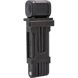 Fischer Faltschloss inkl. Halter schwarz