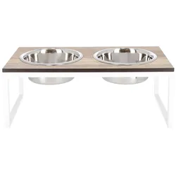 Hundenapf Dimo SHARE 10: Spare 10 % weiß/holz