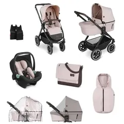 ABC DESIGN Kombikinderwagen Samba Starter Set Berry