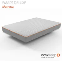 OCTAsleep Matratze Smart Deluxe Mattress«, 20 cm hoch, Raumgewicht: 38 kg/m3, (1 St., 1-tlg.), weiß