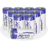 XCell 10x CR123A DL123A Batterien 3V CR17345 Ultra Lithium Foto lose