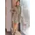 Madeleine Hemdjacke beige | beigemeliert / platin XXL