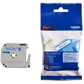 Brother M-K531BZ blau auf schwarz 1,2cm x 8m