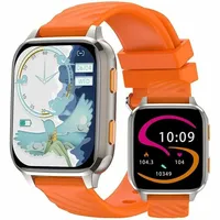 Smartwatch, Fitness Tracker watch, Damen Herren Smartwatch (Fitnessuhr mit Telefonfunktion 1,85" HD Voll Touchscreen Zoll