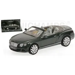 MINICHAMPS® 436139060 1:43 BENTLEY CONTINENTAL GTC - 2011 - GREEN L.E. 1824 pcs.