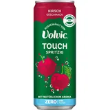 Volvic Touch Spritzig Zero ausgewählt von Volvic – Kirsch Geschmack – Ohne Kalorien – 12 x 0,33 l