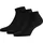 Apollo Kurzsocken 3er Pack Schwarz 50