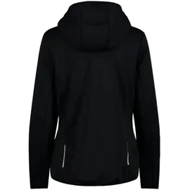 CMP Zip Hood 32a0456 Softshelljacke - Black - XS