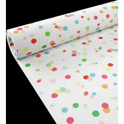 Duni Dunicel®-Tischdeckenrolle 0,90 x 40 m Happy Bubbles, 1 Stk/Krt (1 x 1 Stk)