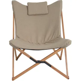 Bo-Camp Relaxsessel Wembley L Polyester 0 x 0 x 0 cm Beige gepolstert