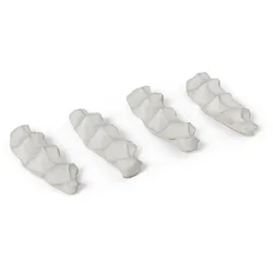 Ferm Living - Serre Besteckablage, off-white (4er-Set)