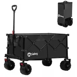 Sekey Bollerwagen XXL Plus FW21, faltbar, 150kg Traglast, 92 x 57 x 101cm (L/B/H), schwarz