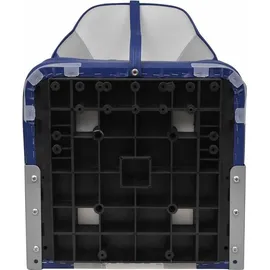 vidaXL Klappbare Bootssitze 2 St. 2 x 0 x 0 cm blau
