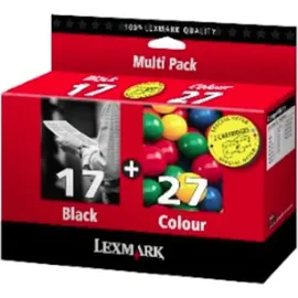 Lexmark 17 schwarz + 27 CMY (80D2952)