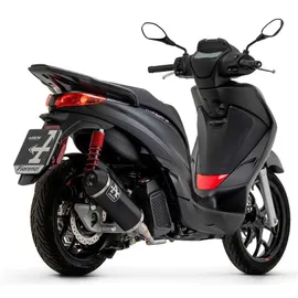 ARROW Aluminium Dunkel Schalldämpfer für Piaggio Medley 125/150S '20