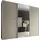 STAUD Schwebetürenschrank Sinfonie Plus 280 x 222 x 68 cm Beige