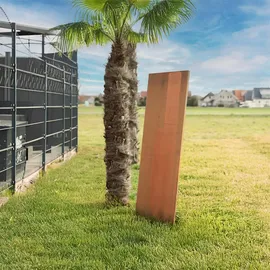 Home Deluxe Sichtschutz, Braun, Metall, 50x148 cm, Sonnen- & Sichtschutz, Sichtschutz Garten, Balkon Sichtschutze