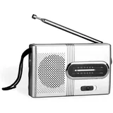 Mini-taschenradio Im Retro-stil, 2-band Am/fm, Batteriebetrieben (bc-r21)