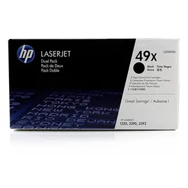 HP 49X schwarz 2er Pack (Q5949XD)