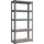 Songmics Schwerlastregal Stahl 30 x 75 x 150 cm grau