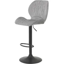 Quartier Barhocker 2er-Set LAILA H - grau