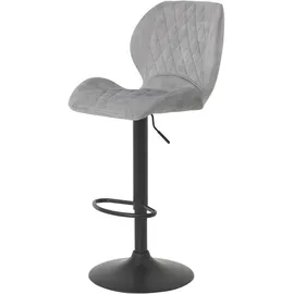 Quartier Barhocker 2er-Set LAILA H - grau