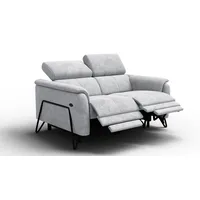 RELAXSOFA RODEN 2-Sitzer, hellgrau