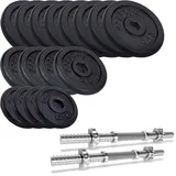 ScSPORTS ScSPORTS® Kurzhantel Set 60 kg, 30mm Kurzhantelset Gusseisen Hantelset Gewichte