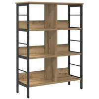 VidaXL Bücherregal 82 x 32 x 112 cm Braun