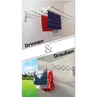 Dry-Smart InOut Wandtrockner, Wäschetrockner für die Wand, mit praktischem