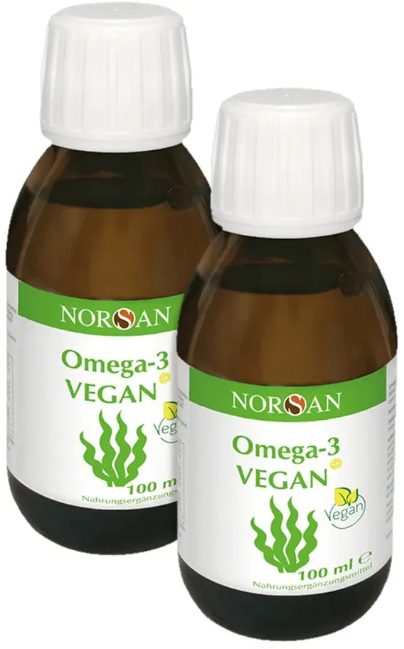 Norsan Omega-3 Vegan 2 x 100ml 2X100 ml