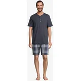 SCHIESSER Pyjama Night & Home Dunkelblau XL