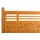 BM Massivholz Sichtschutzzaun-Element Typ 137 180 cm x 180 cm Kirschbaumfarben